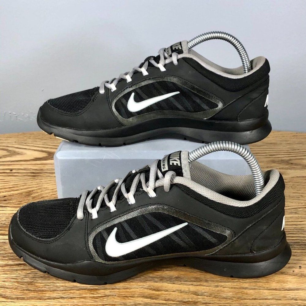 Nike Flex Trainer 4 Running Shoes Sneakers (women's 9, black, 643083-0101)